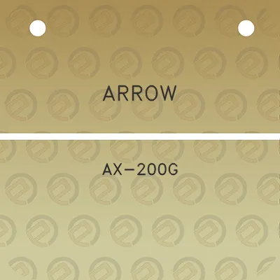 arrow-ax-200g