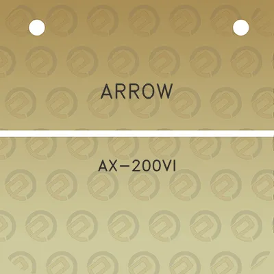 arrow-ax-200vi