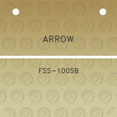 arrow-fss-100sb