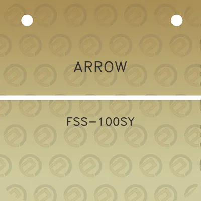 arrow-fss-100sy