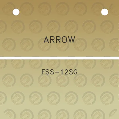 arrow-fss-12sg