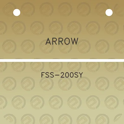 arrow-fss-200sy