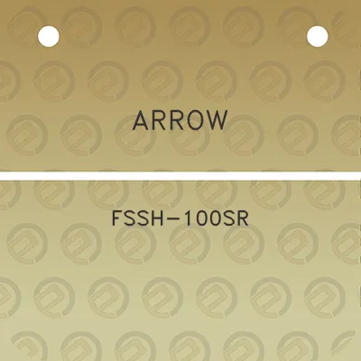 arrow-fssh-100sr