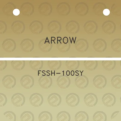 arrow-fssh-100sy