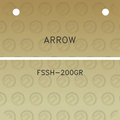 arrow-fssh-200gr