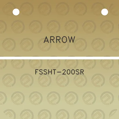 arrow-fssht-200sr