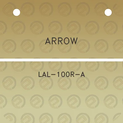 arrow-lal-100r-a