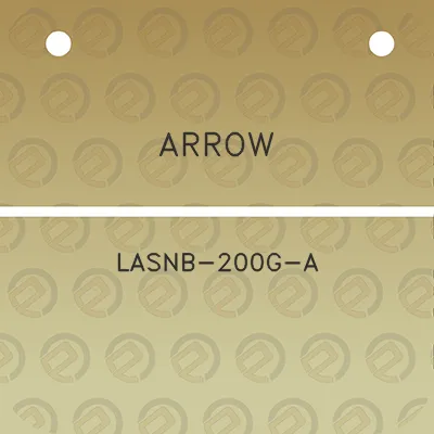 arrow-lasnb-200g-a