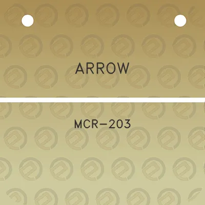 arrow-mcr-203