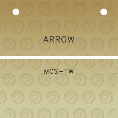 arrow-mcs-1w