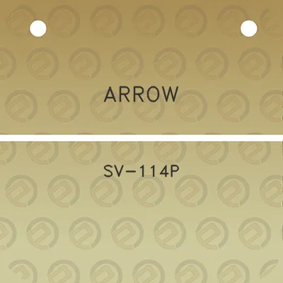 arrow-sv-114p