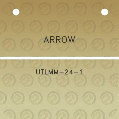 arrow-utlmm-24-1