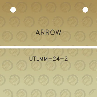 arrow-utlmm-24-2