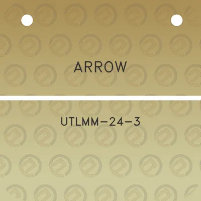 arrow-utlmm-24-3