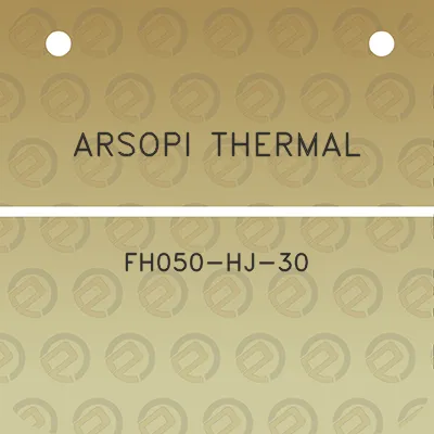 arsopi-thermal-fh050-hj-30