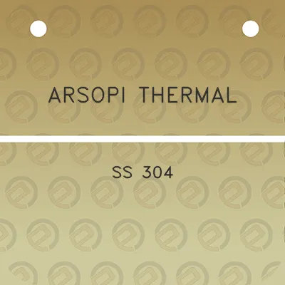 arsopi-thermal-ss-304