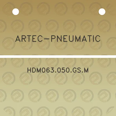 artec-pneumatic-hdm063050gsm