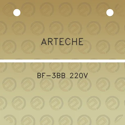 arteche-bf-3bb-220v