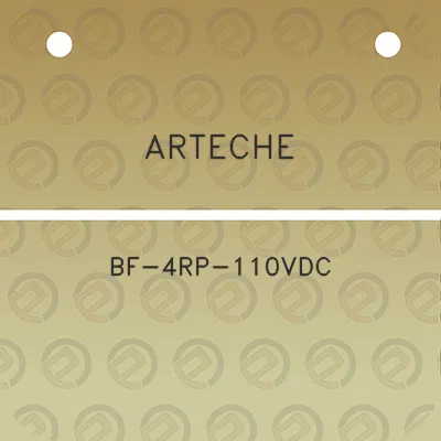 arteche-bf-4rp-110vdc