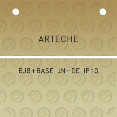 arteche-bj8base-jn-de-ip10