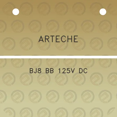 arteche-bj8-bb-125v-dc