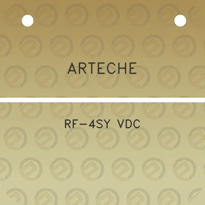 arteche-rf-4sy-vdc