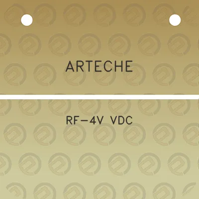 arteche-rf-4v-vdc