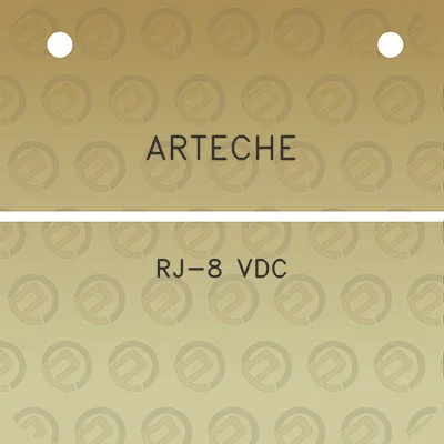 arteche-rj-8-vdc