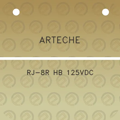 arteche-rj-8r-hb-125vdc