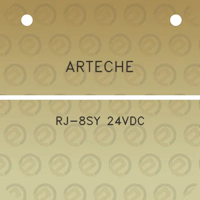 arteche-rj-8sy-24vdc