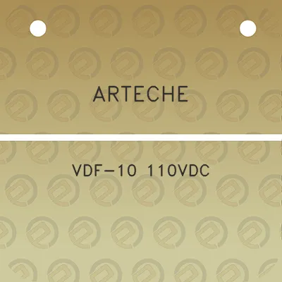 arteche-vdf-10-110vdc