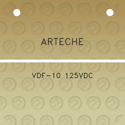 arteche-vdf-10-125vdc