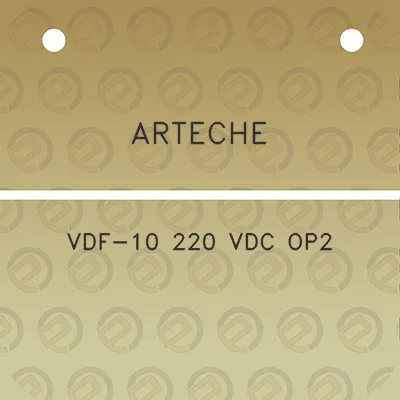 arteche-vdf-10-220-vdc-op2