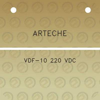 arteche-vdf-10-220-vdc