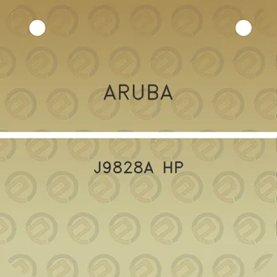 aruba-j9828a-hp