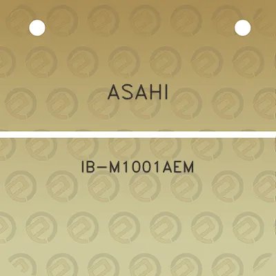 asahi-ib-m1001aem