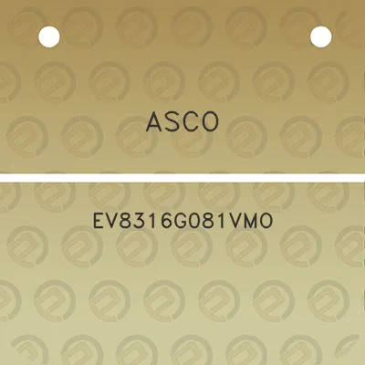 asco-ev8316g081vmo