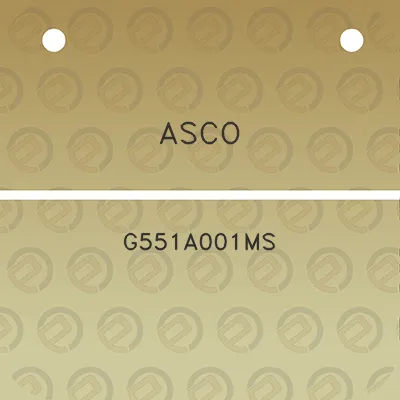 asco-g551a001ms