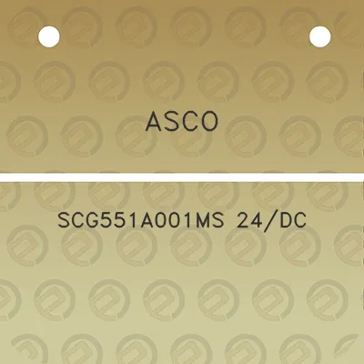 asco-scg551a001ms-24dc