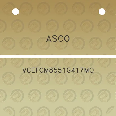 asco-vcefcm8551g417mo