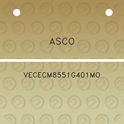 asco-vececm8551g401mo