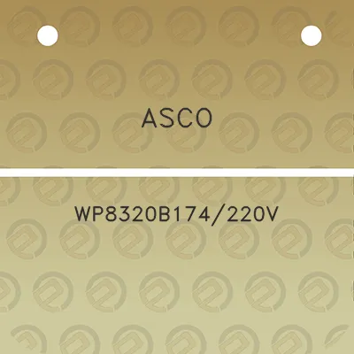 asco-wp8320b174220v