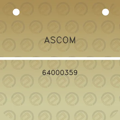 ascom-64000359