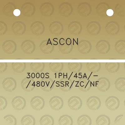 ascon-3000s-1ph45a-480vssrzcnf