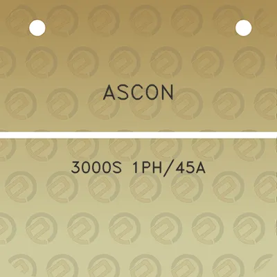 ascon-3000s-1ph45a