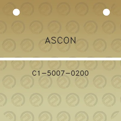 ascon-c1-5007-0200