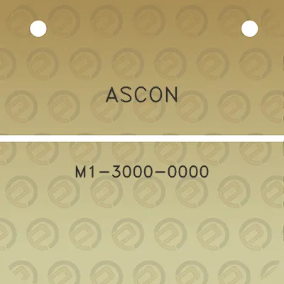 ascon-m1-3000-0000