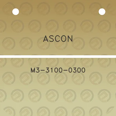 ascon-m3-3100-0300