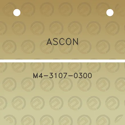 ascon-m4-3107-0300