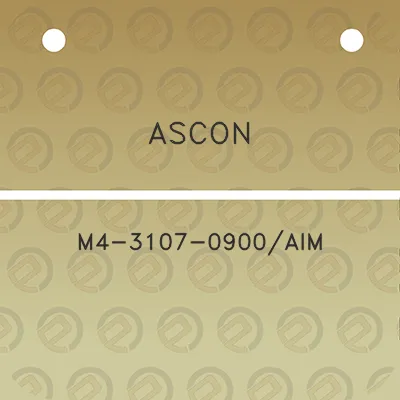 ascon-m4-3107-0900aim